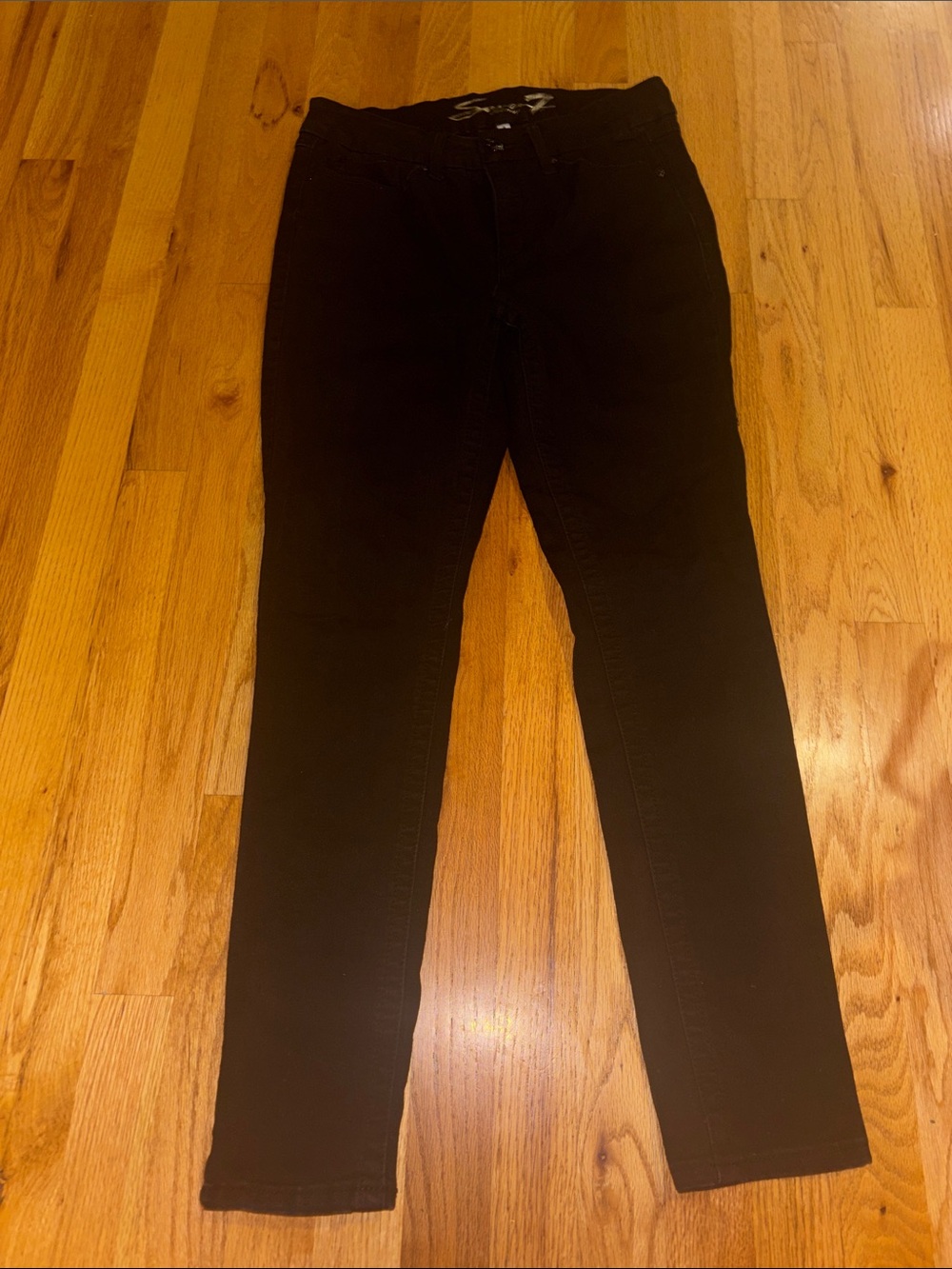 Seven7 Women's Black Skinny Jeans